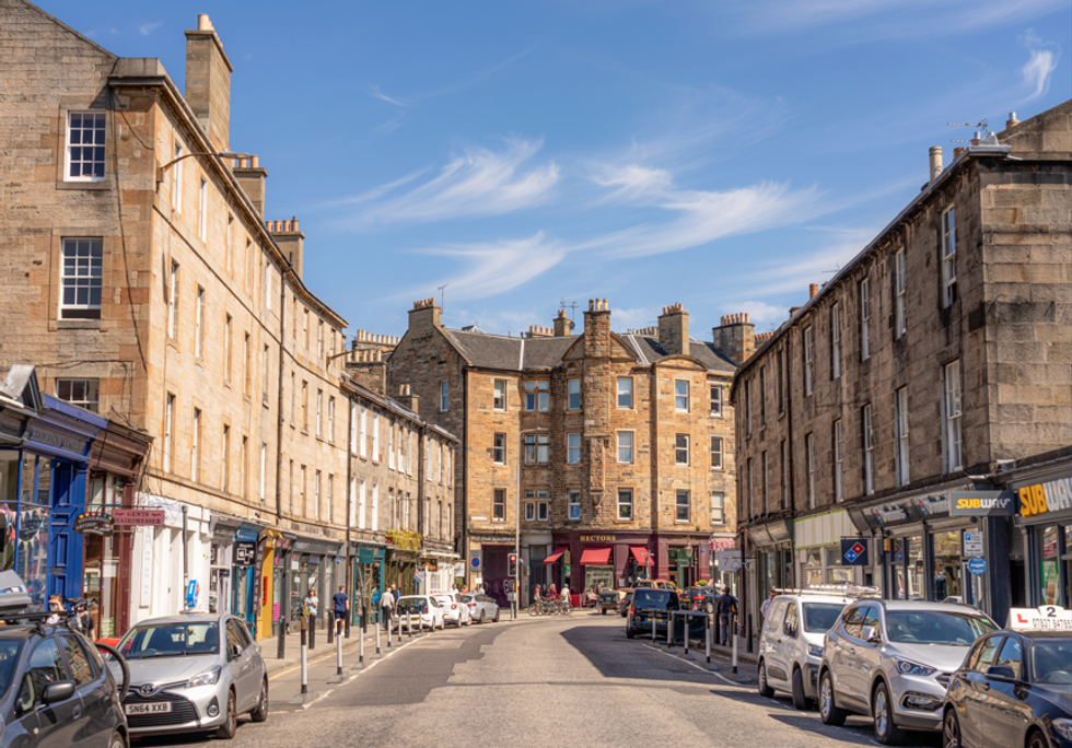 Stockbridge streets, Edinburgh