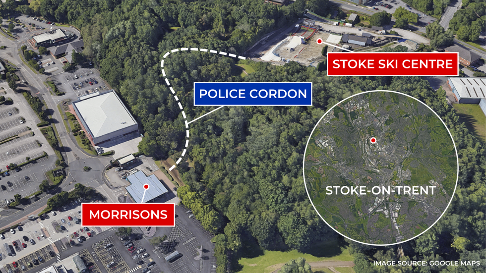 Stoke-on-Trent map
