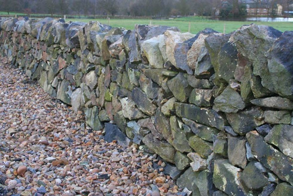 Stone wall