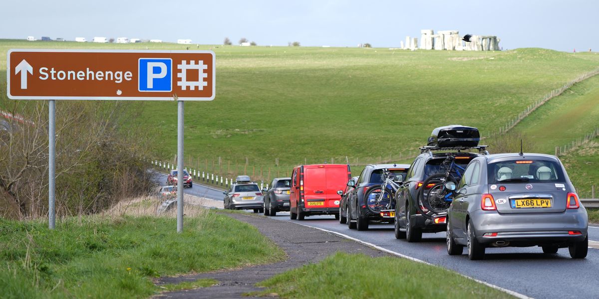 NextImg:Motorists face 18-month ban from parking near historic Stonehenge site amid 'deteriorating' roads