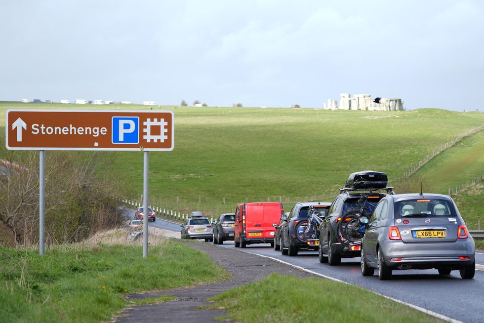 Stonehenge parking
