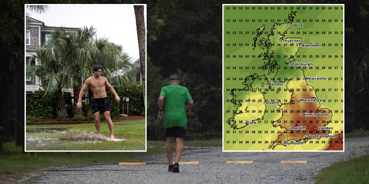 NextImg:UK weather: Met Office says hurricane could send temperatures soaring across Britain