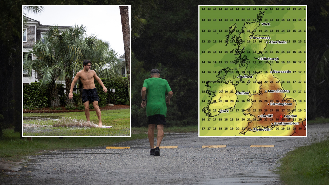 Storm Debby made landfall