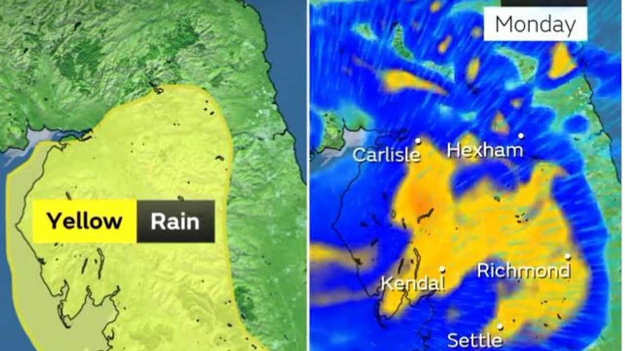 Storm Debi weather warning