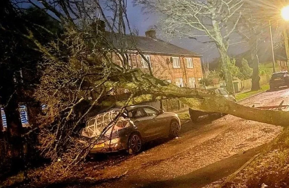 Storm Gerrit tornado impact