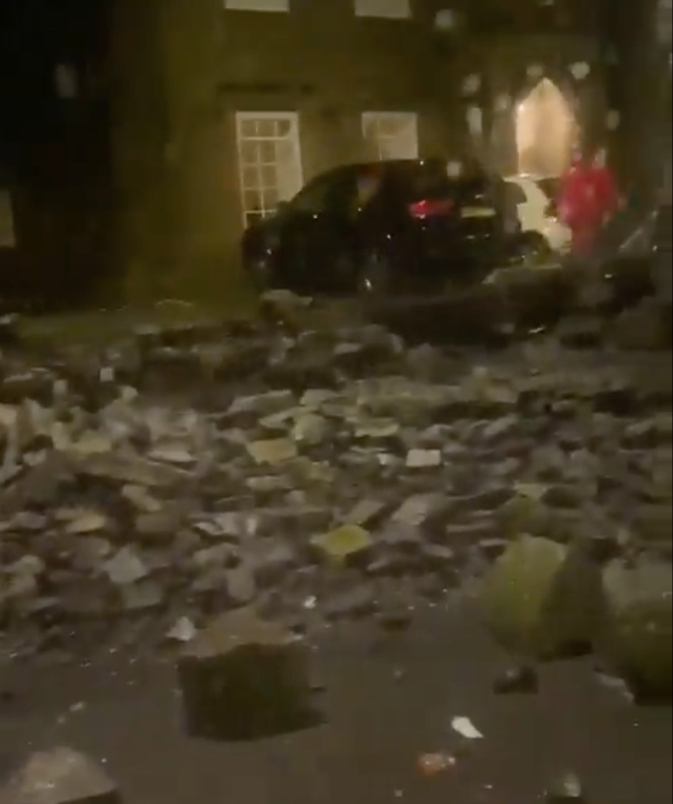 Storm Gerrit tornado impact