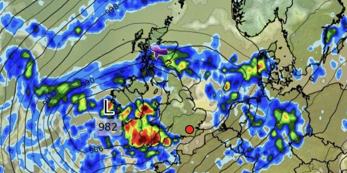 NextImg:UK weather: Atlantic storm threatens to take ‘wrecking ball’ to Britain as thunderstorms loom