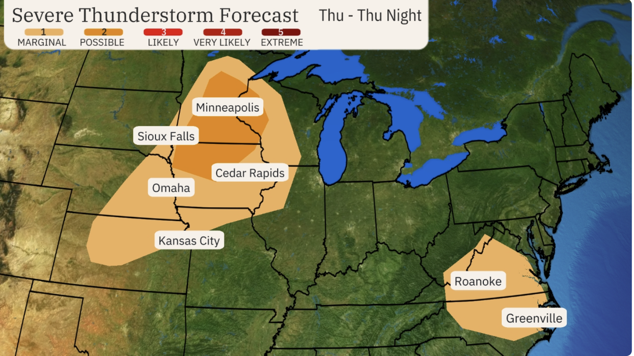 Storms will develop over near the Great Lakes