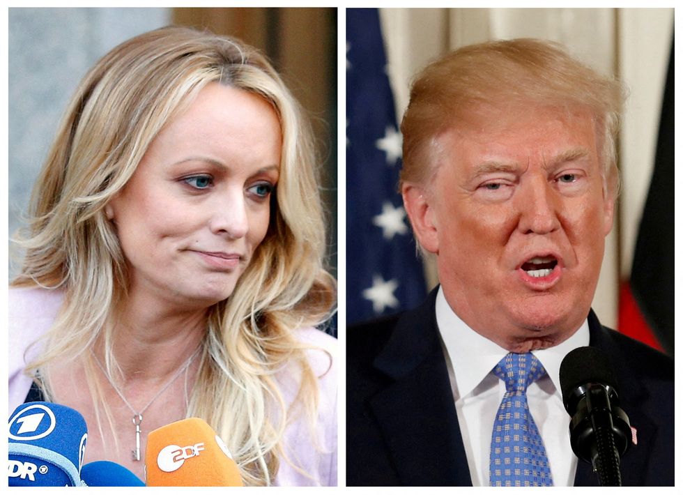 Stormy Daniels and Trump