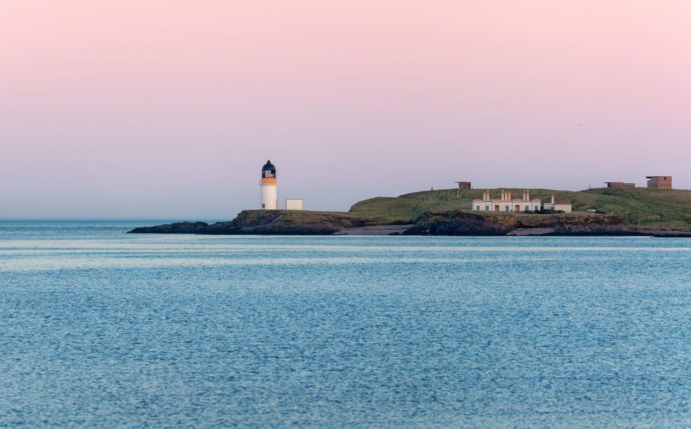 Stornoway stock image