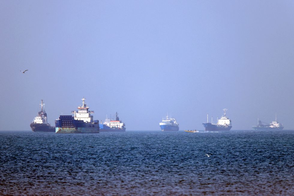 Strait of Hormuz boats