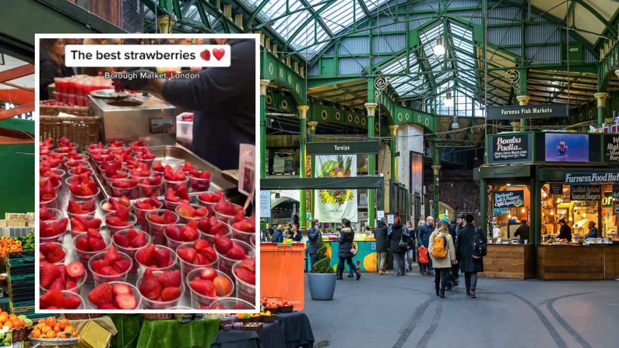 Strawberries/Borough market