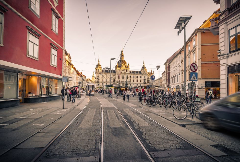 Street in Graz