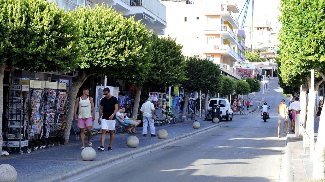 Street in Magaluf