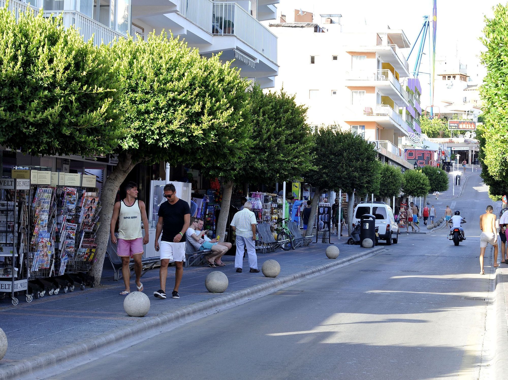 Street in Magaluf