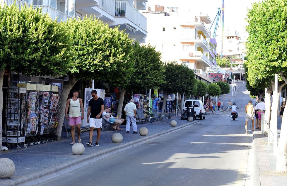 Street in Magaluf