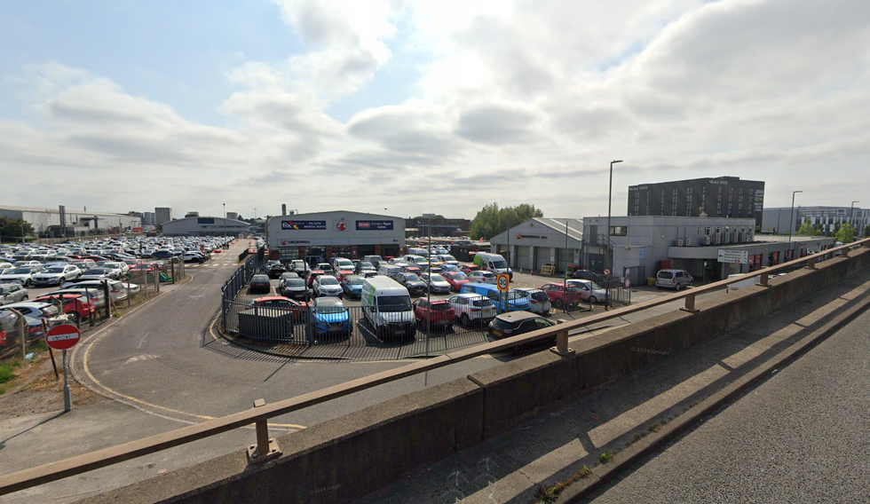 Street view of the area