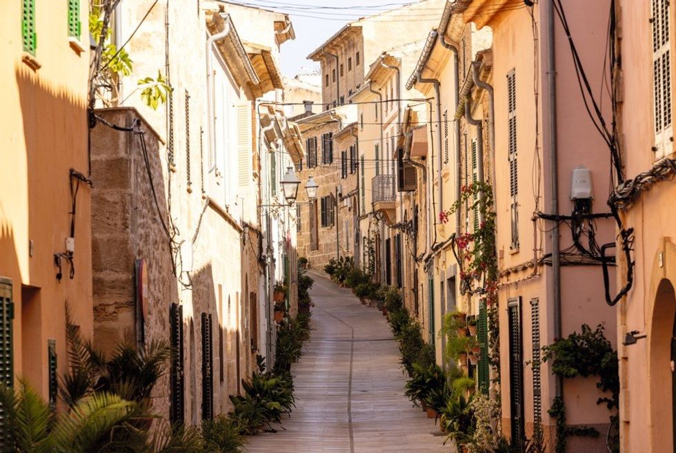 Streets in Mallorca, Spain