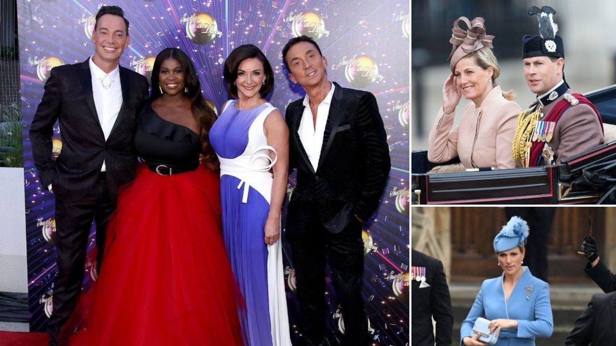 Strictly judges, Prince Edward and Sophie, Duke and Duchess of Edinburgh and Zara Tindall