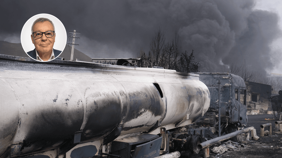 Strike on oil tanker in Iran