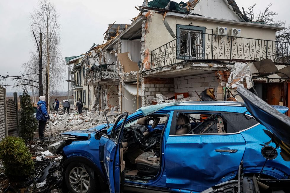 Strikes in Ukraine