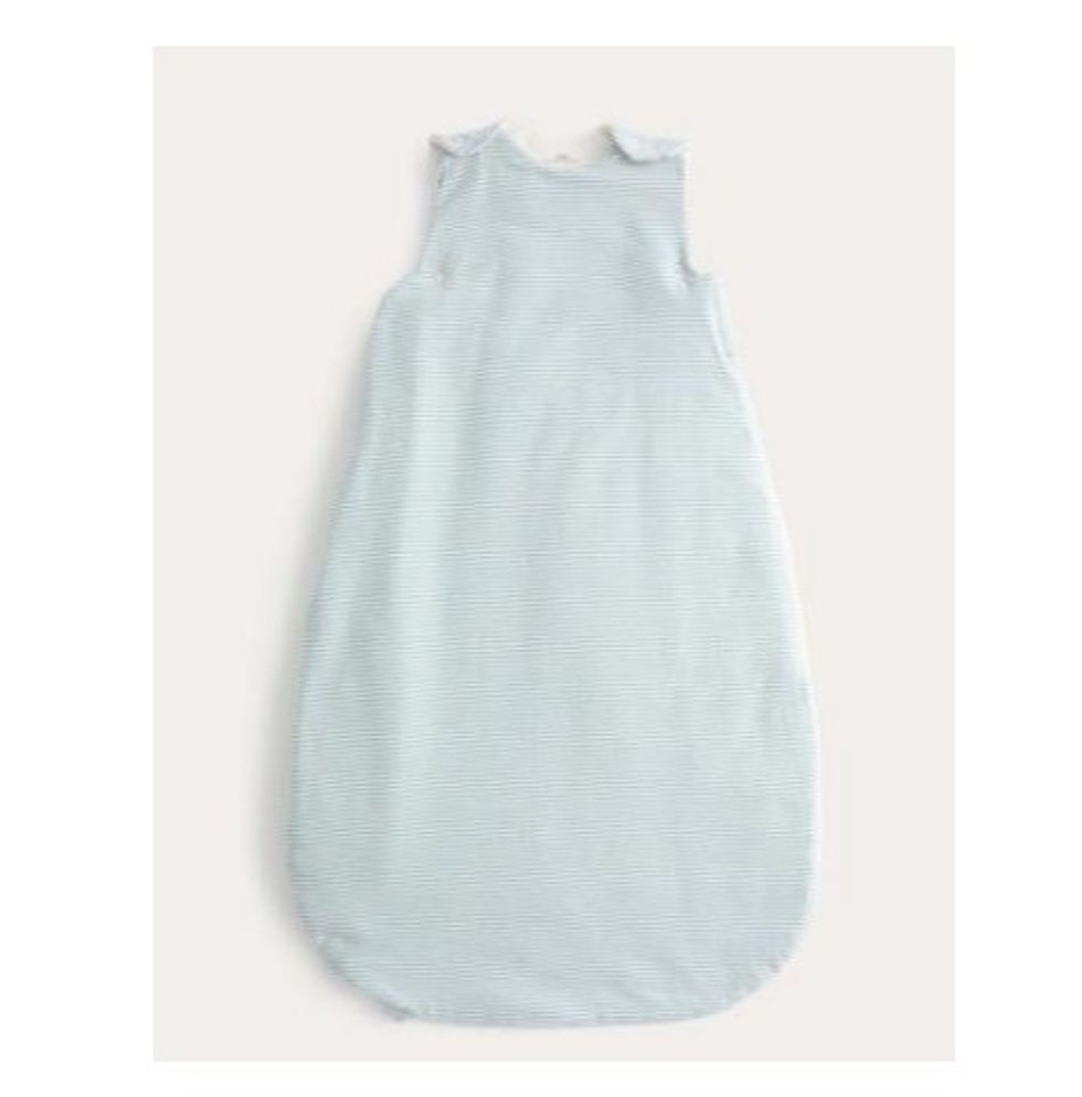 Stripe 2.5 Tog Baby Sleeping Bag sold at M&S