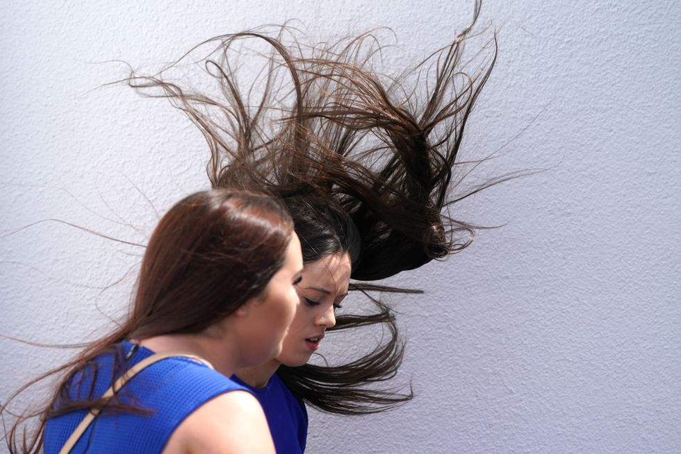 Strong winds are expected to hit Britain this weekend