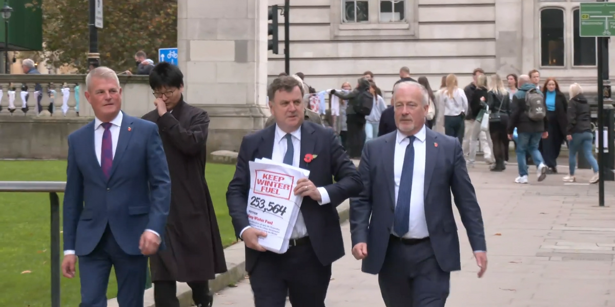 NextImg:‘Struggled with the weight!’ Tory MPs deliver hefty petition protesting ‘grossly unfair’ Winter Fuel cuts