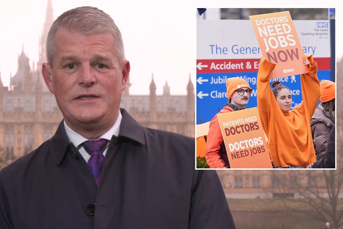 Stuart Andrew, doctor strike