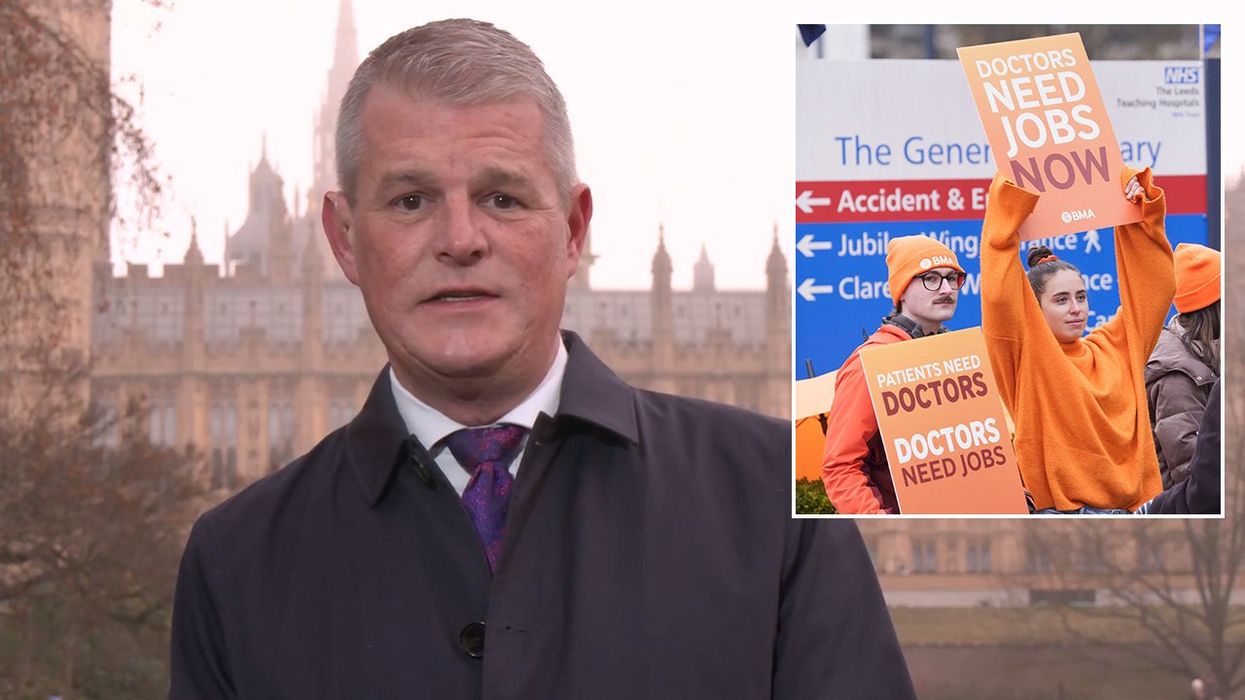 Stuart Andrew, doctor strike