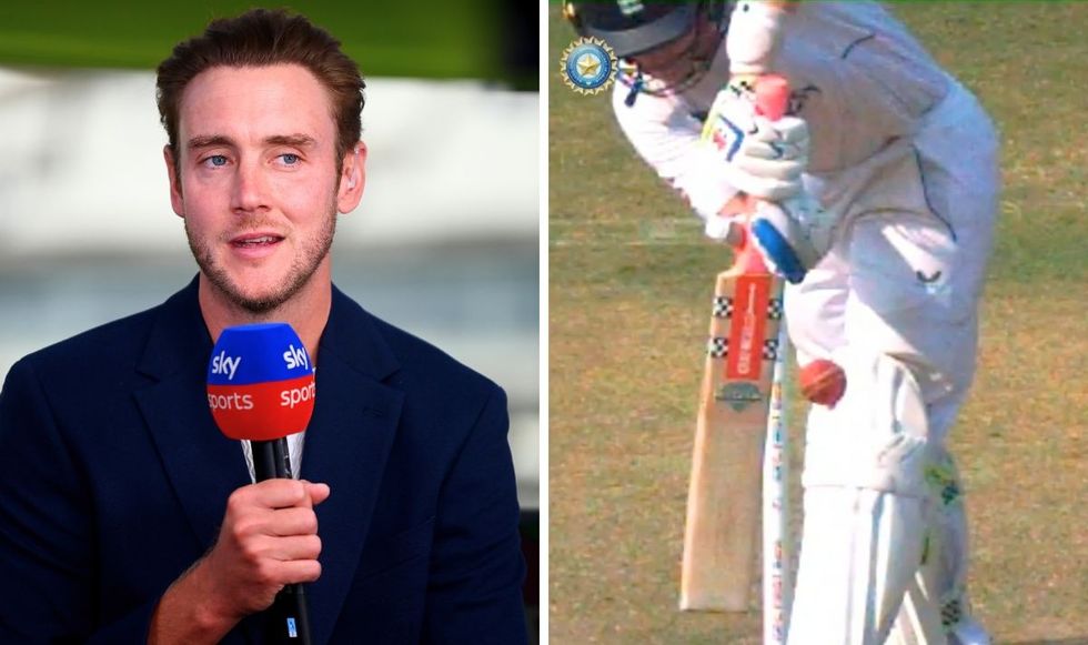 Stuart Broad and Ollie Pope