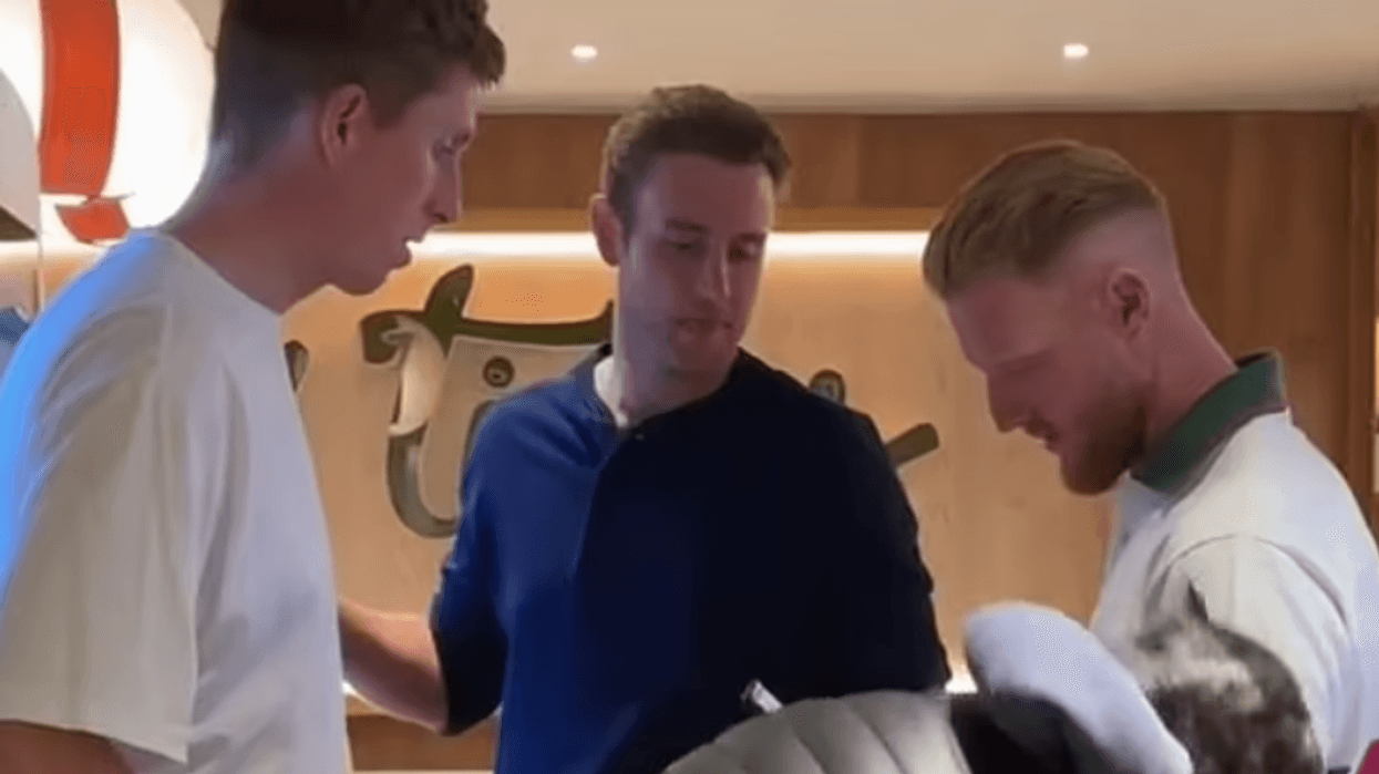 Stuart Broad ben Stokes McDonalds