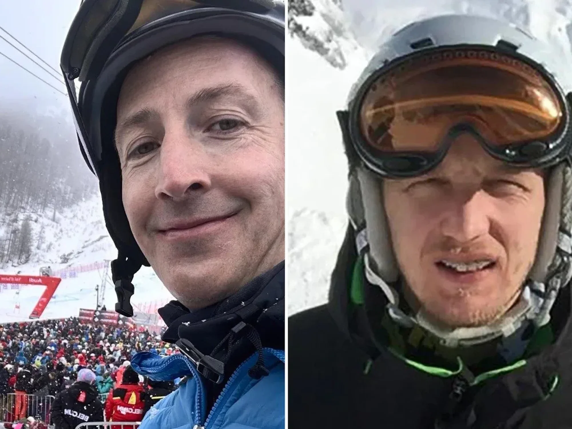 Stuart Leslie (left) and Shaun Overy (right)