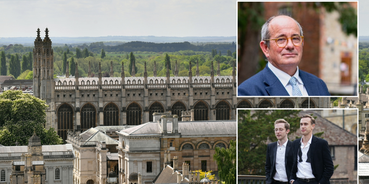 NextImg:Cambridge University 'insidiously' discriminating against private school white boys, says 'anti-woke' vice-chancellor