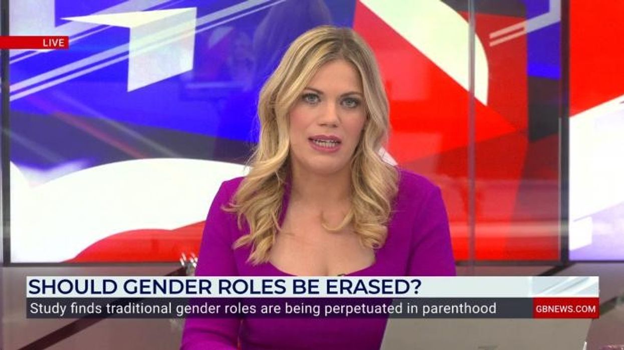 GB News guest claims 'mums should be given the choice' as study reveals traditional gender roles remain