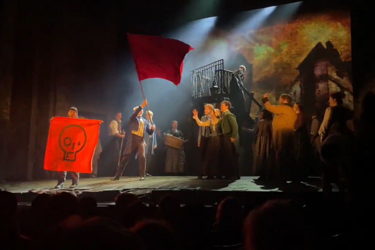 'Stupid people!' Just Stop Oil eco-zealots BOOED after ruining Les Miserables