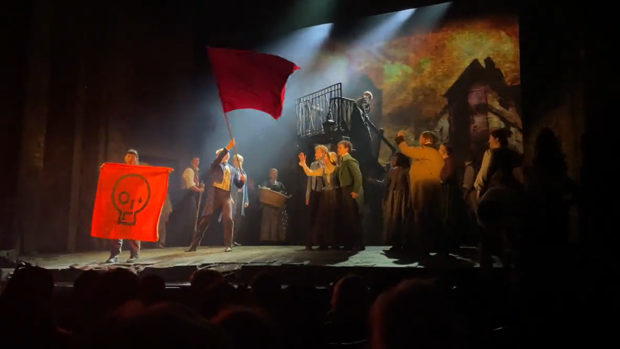 'Stupid people!' Just Stop Oil eco-zealots BOOED after ruining Les Miserables