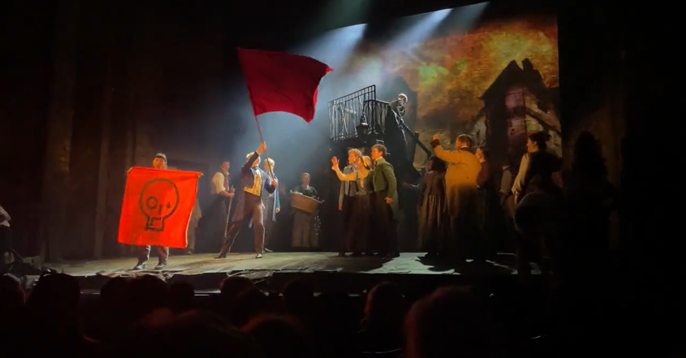 'Stupid people!' Just Stop Oil eco-zealots BOOED after ruining Les Miserables