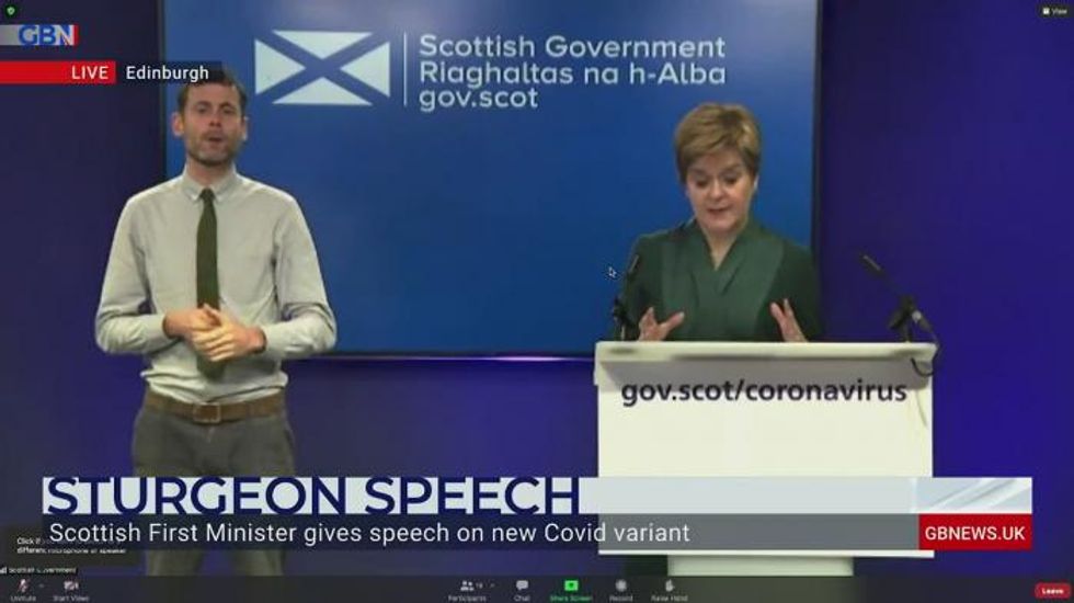 Omicron variant presents 'most challenging development' in Covid fight, says Sturgeon