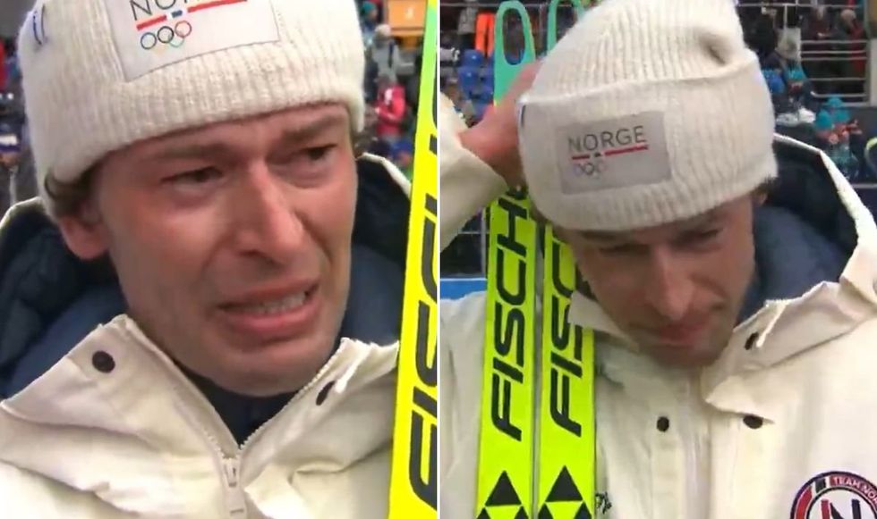 Sturla Holm Laegreid gave an emotional interview where he confessed to cheating on his girlfriend