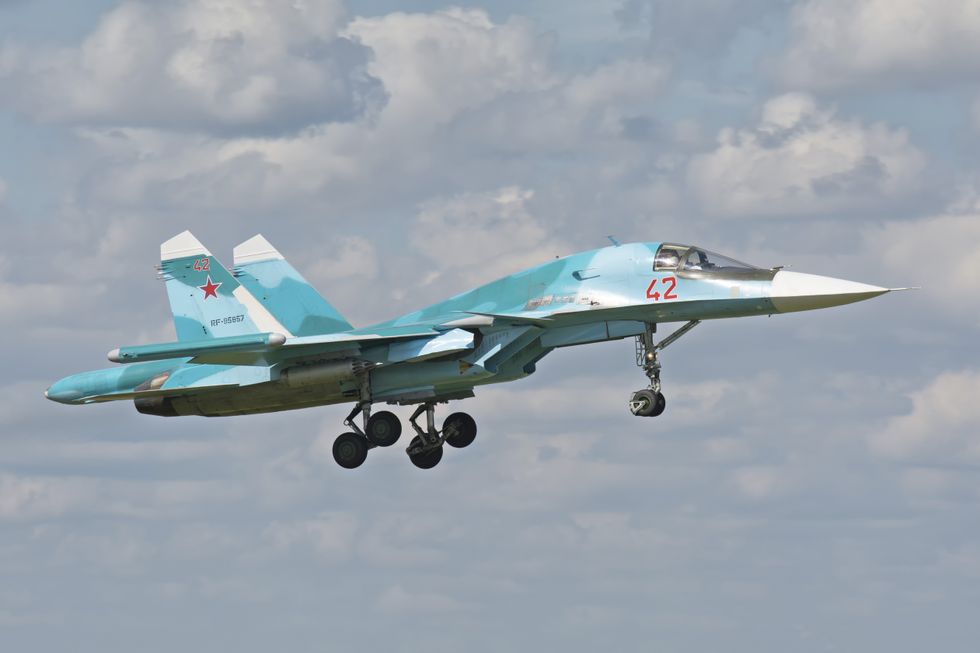 Su-34 bomber