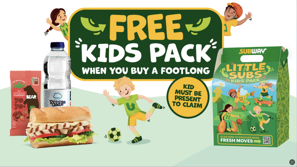 Subway Kids Eat Free