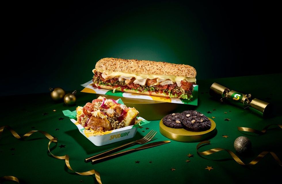 Subway's festive range