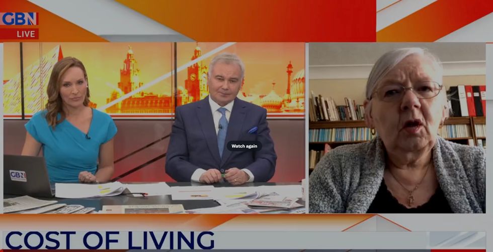 Sue Ashcombe-Hurt discussed the cost-of-living crisis on GB News Breakfast show