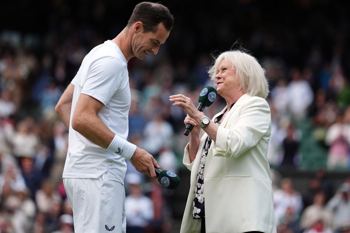 Sue Barker Andy Murray