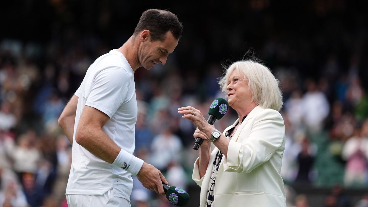 Sue Barker Andy Murray
