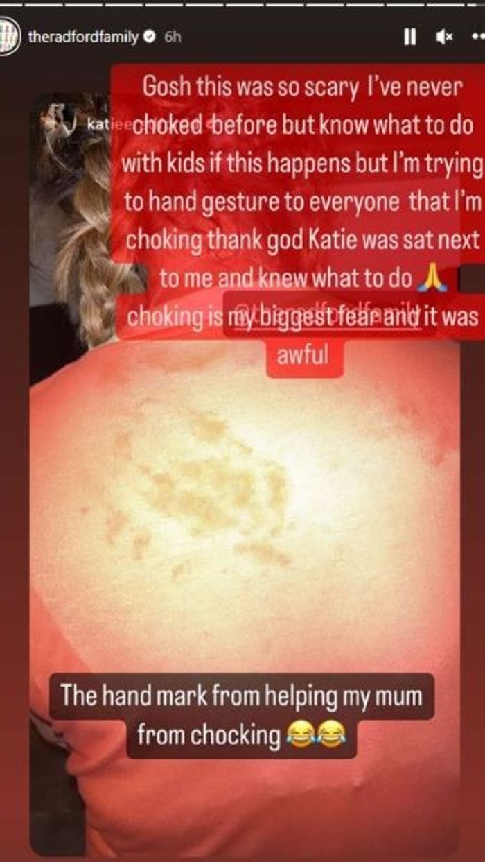 Sue Radford hand mark