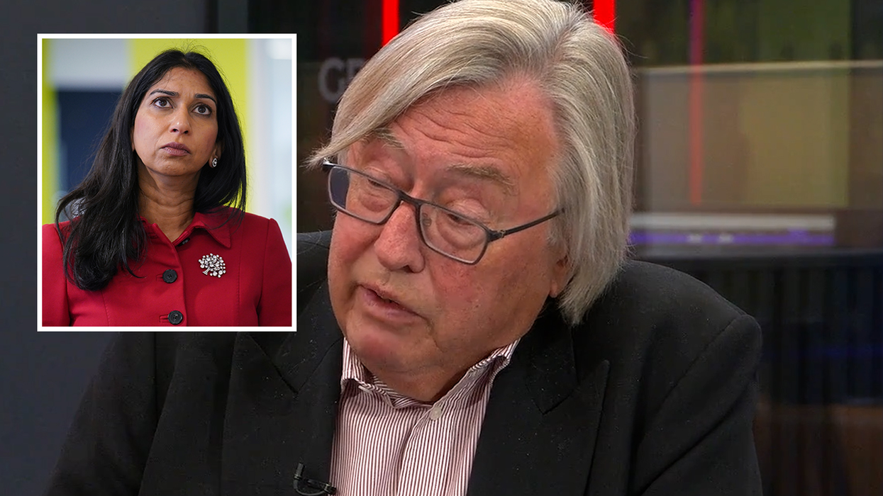 Suella Braverman and David Millar