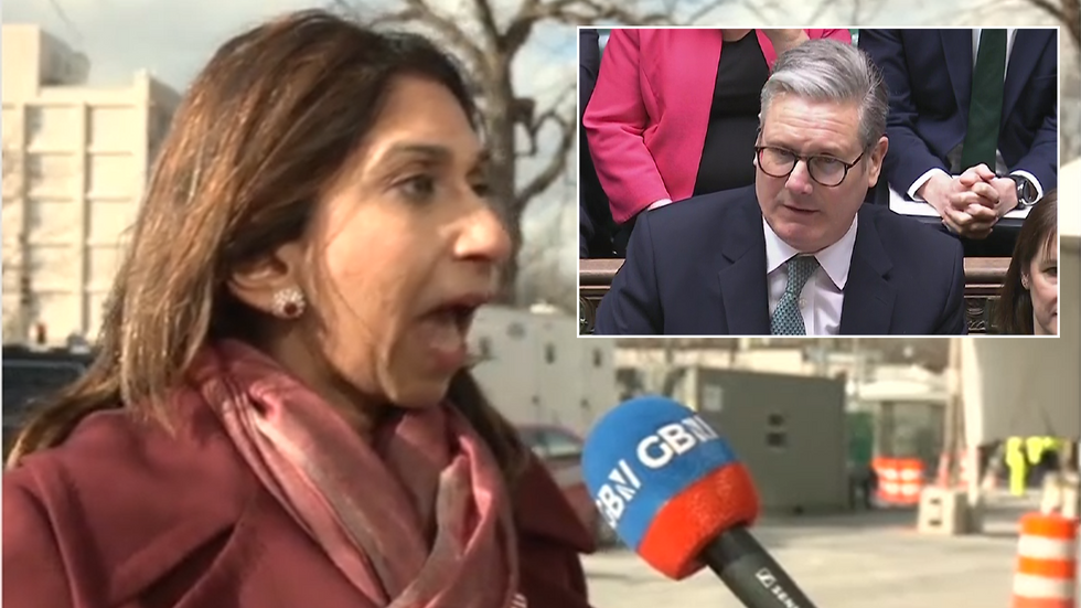 Suella Braverman and Keir Starmer