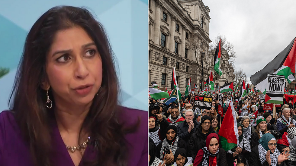 Suella Braverman and pro-Palestine protests